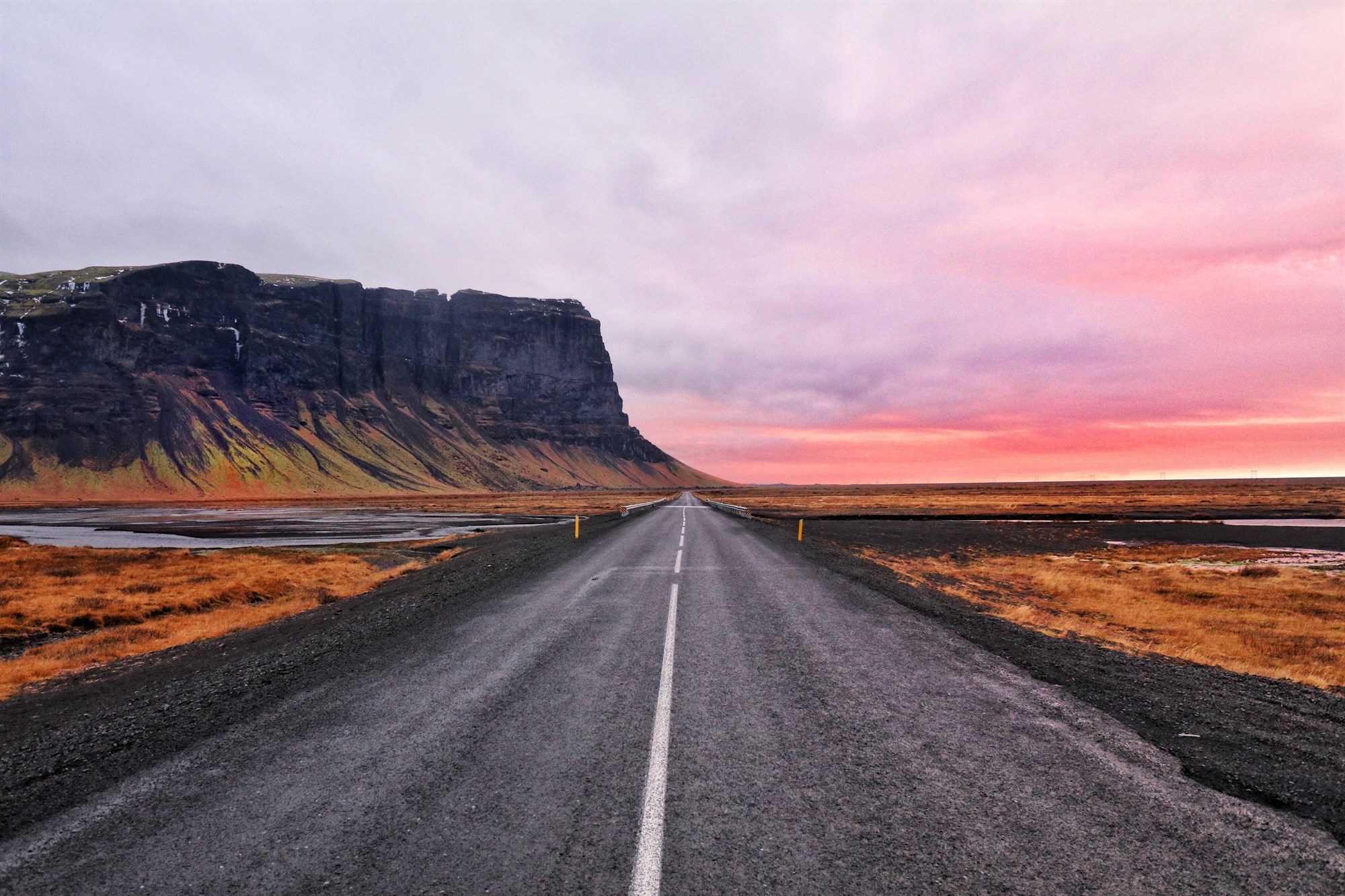 Midnight Sun In Iceland